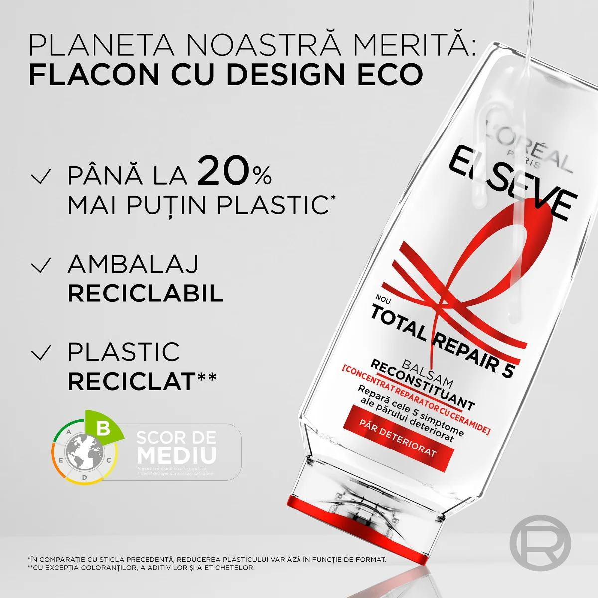 Balsam de par Total Repair, 200ml, Elseve