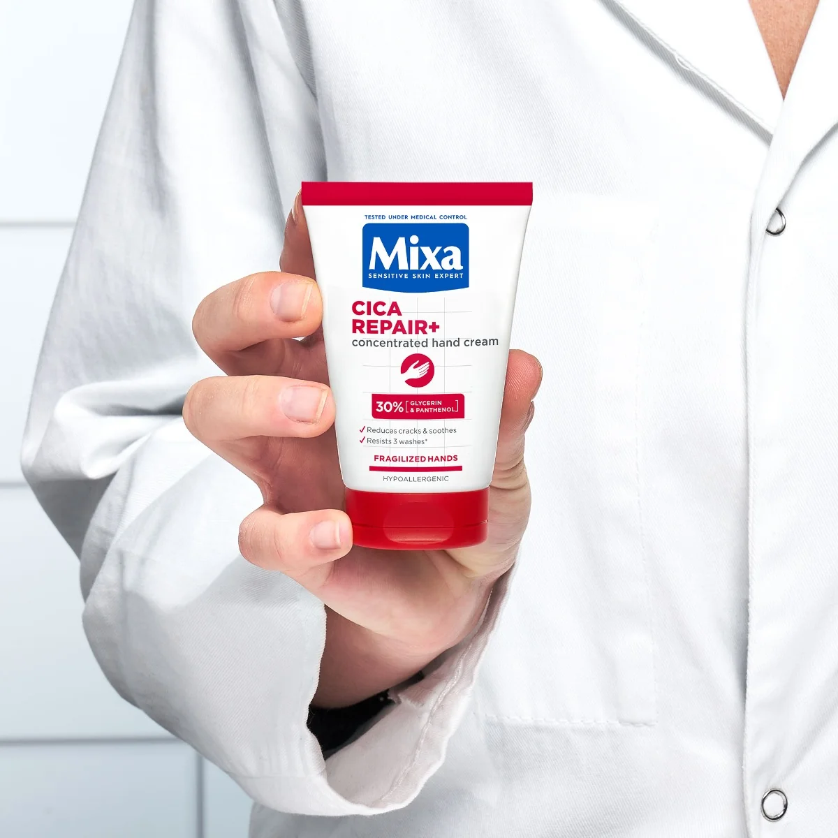 Crema de maini Cica Repair+, 50ml, Mixa 