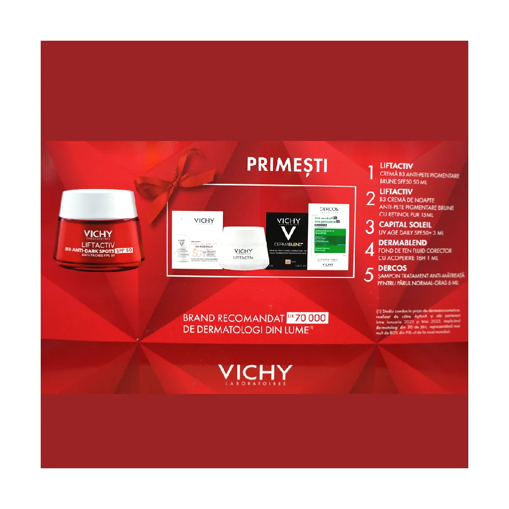 Pachet Liftactiv B3 SPF50, Vichy