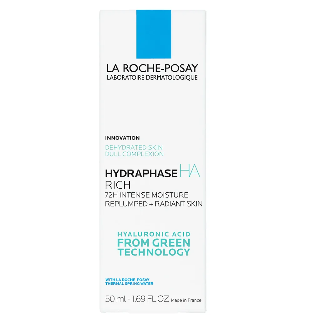 Crema intens hidratanta pentru ten uscat si sensibil 72h Hydraphase HA Rich, 50ml, La Roche-Posay 