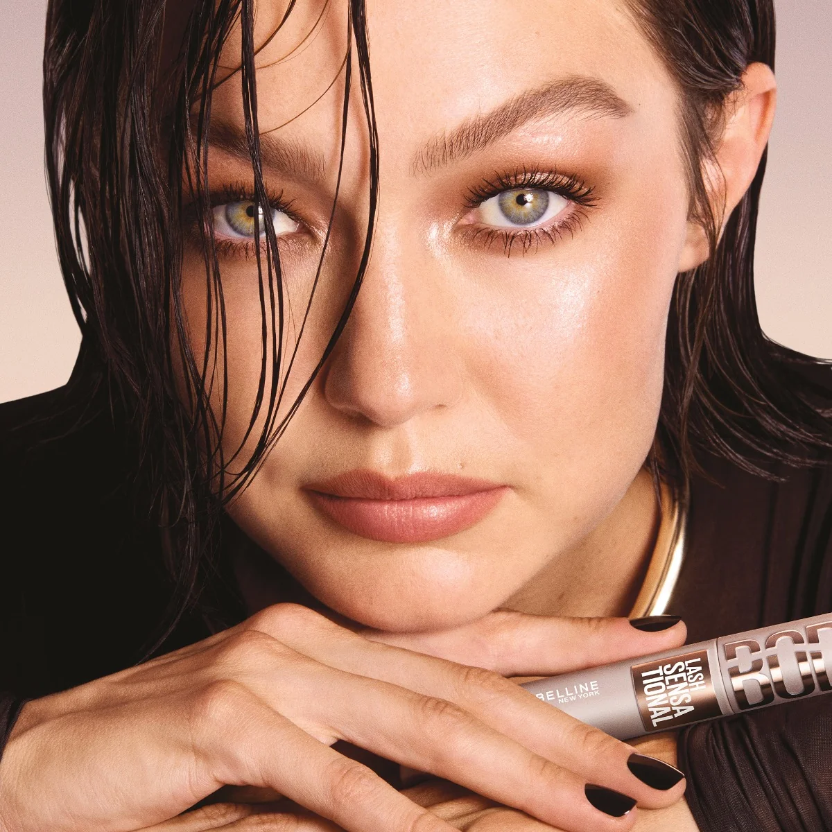 Mascara pentru gene alungite si volum intens Lash Sensational Body, 9ml, Maybelline 