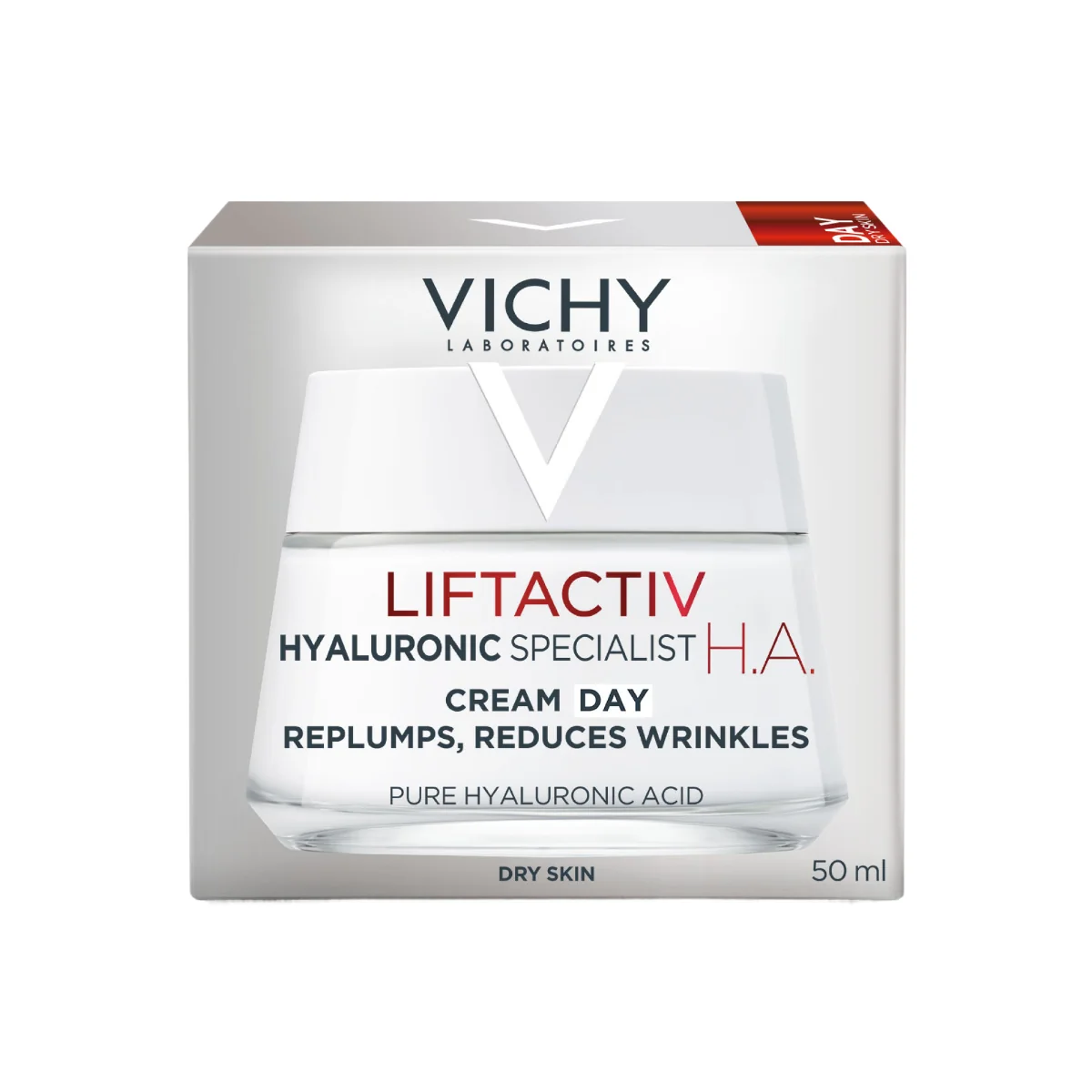 Crema de fata antirid pentru ten uscat Liftactiv H.A., 50ml, Vichy