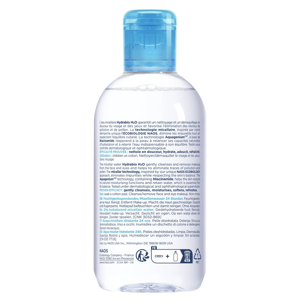 Apa micelara hidratanta Hydrabio H2O, 250ml, Bioderma