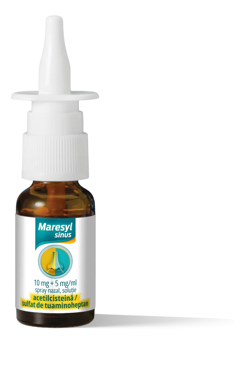 Maresyl Sinus 10 mg + 5 mg/ml spray nazal solutie, 10ml, Dr. Reddys
