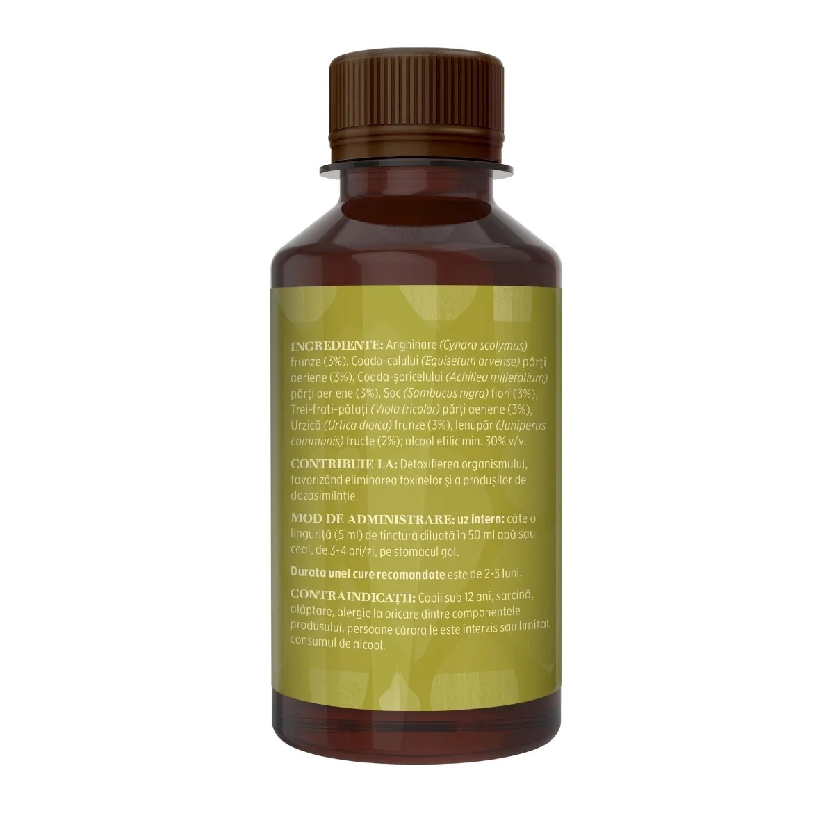 Tinctura detoxifiere Detoxifius, 200ml, Faunus Plant