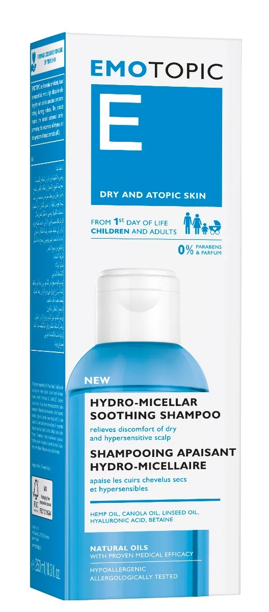 Sampon calmant E Hydro-Micellar, 250ml, Pharmaceris