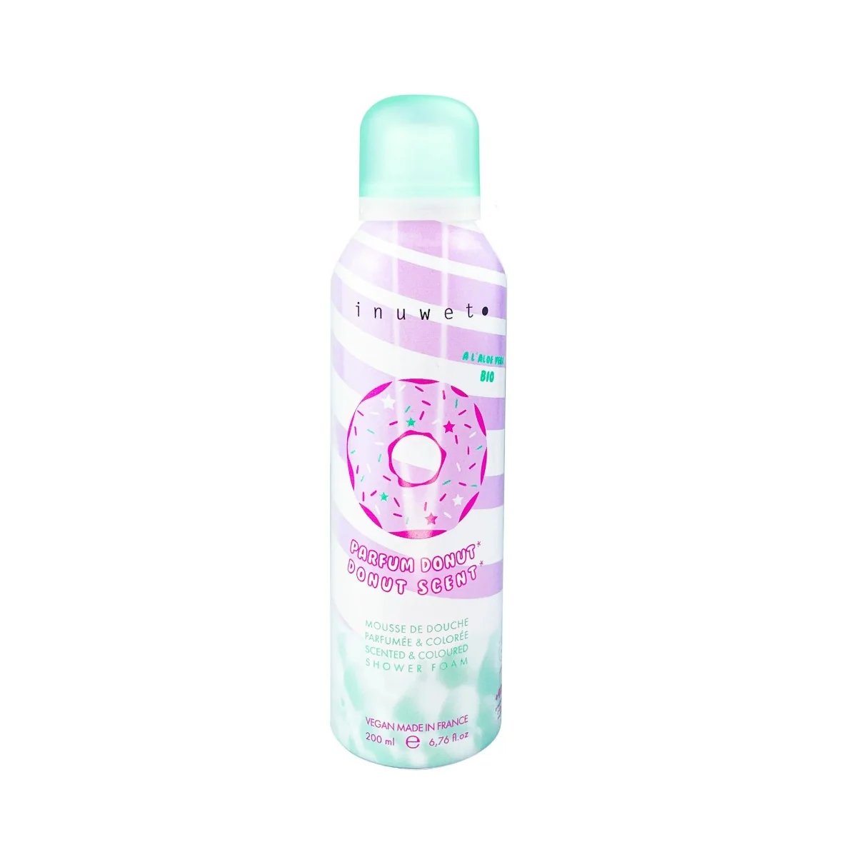 Spuma de baie cu parfum de gogosi 200ml, Inuwet