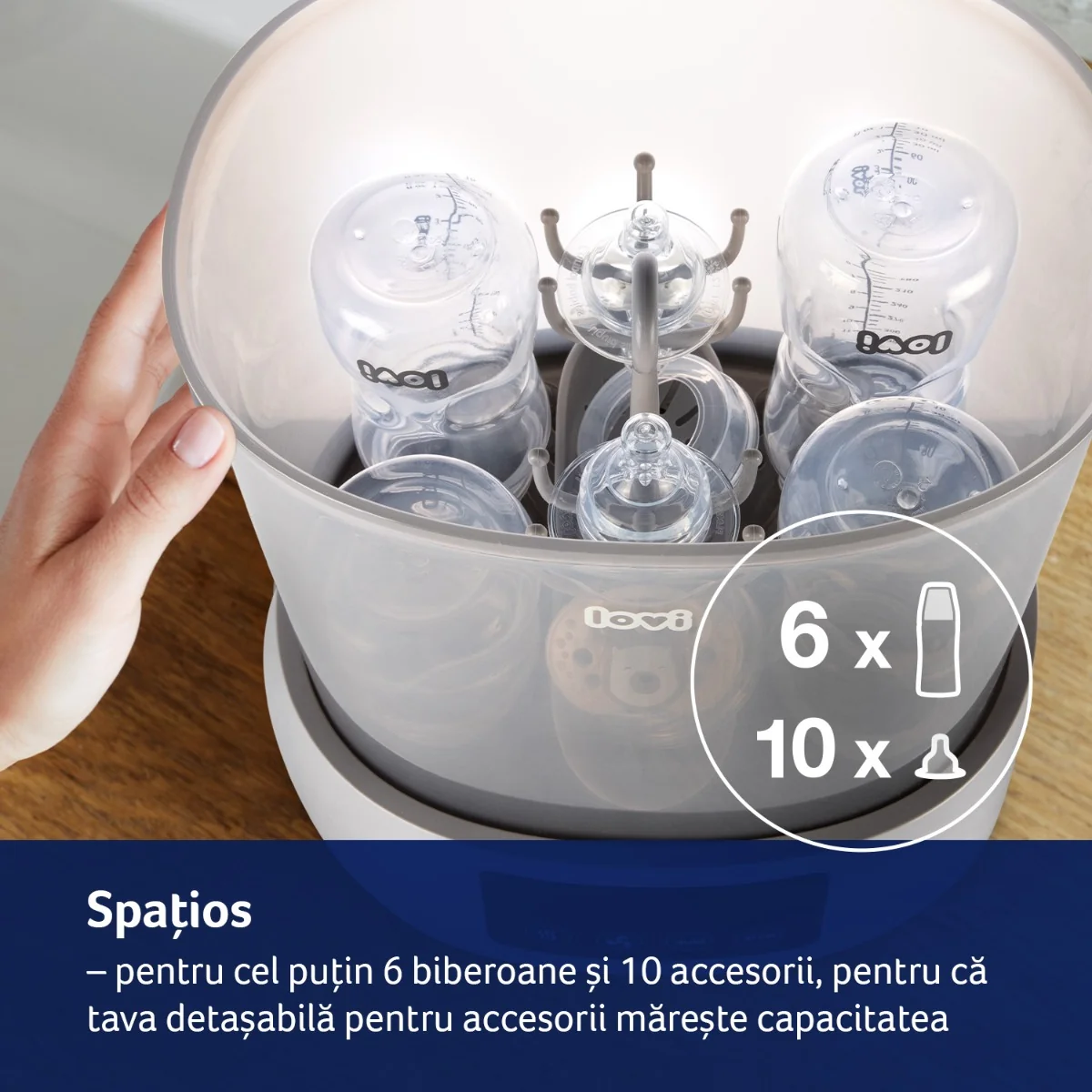 Sterilizator electric cu uscator, 1 bucata, Lovi