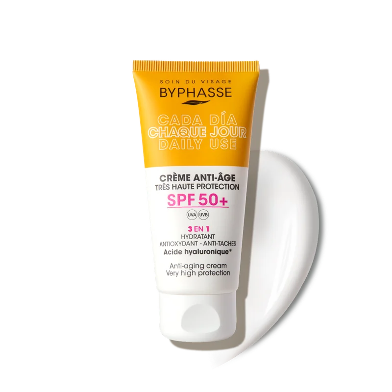 Crema antirid cu SPF50+, 50ml, Byphasse