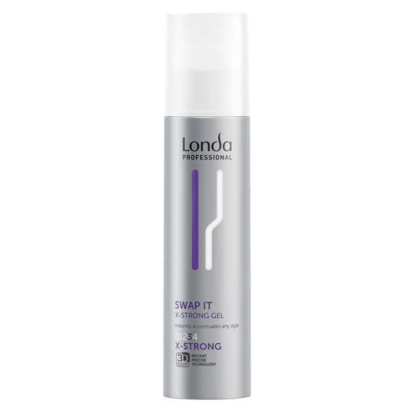 Gel de par cu fixare puternica Swap It Gel X-Strong, 200ml, Londa Professional