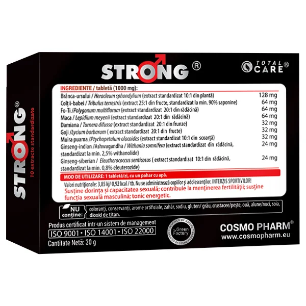 Strong, 30 tablete, Cosmopharm