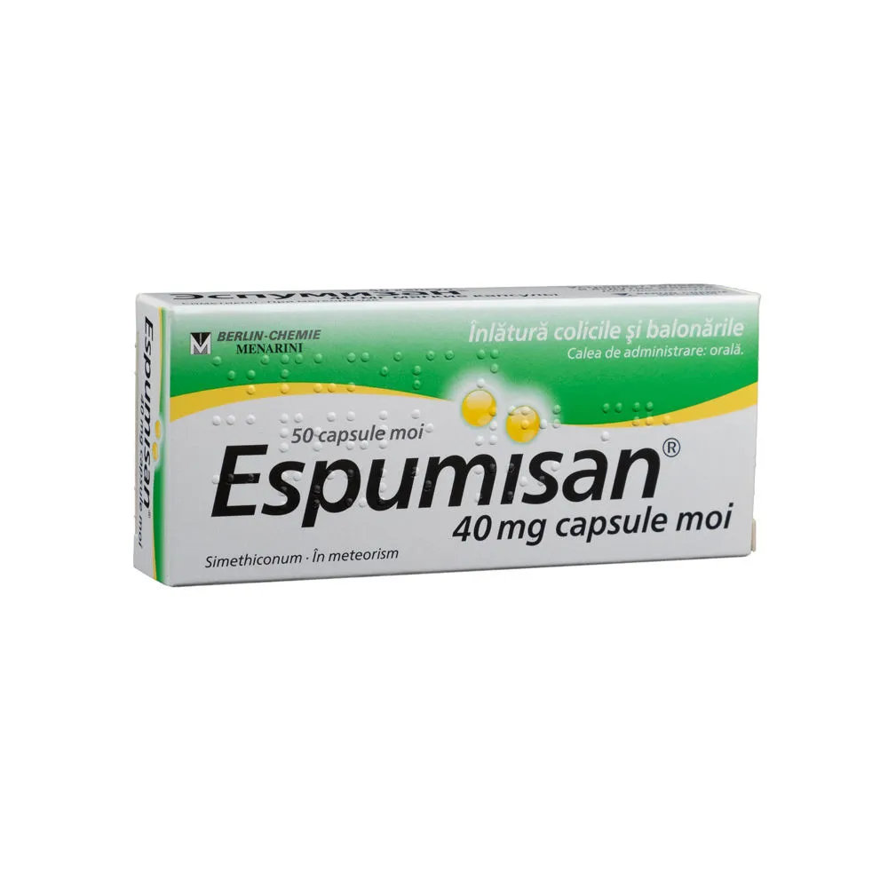 Espumisan 40 mg, 50 capsule, Berlin-Chemie