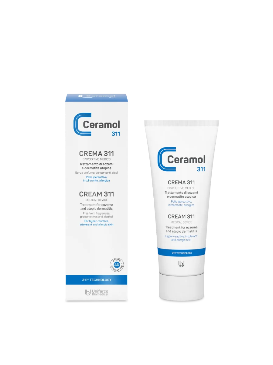 Tratament pentru uscaciune deshidratare si dermatite 311, 75ml, Ceramol