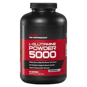 L-Glutamina pulbere fara aroma Pro Performance, 454g, GNC