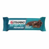 Baton proteic Crispy Chocolate & Sea Salt, 55g, Nutramino