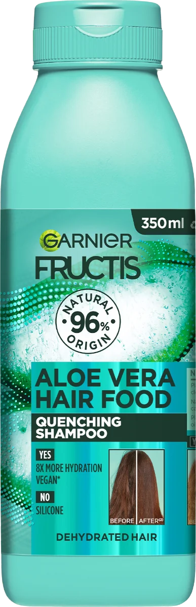 Sampon pentru parul deshidratat Hair Food Aloe Vera, 350ml, Fructis