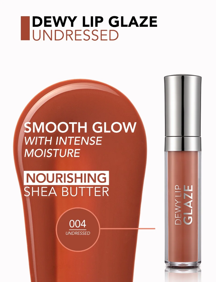 Luciu de buze Dewy 04 Undressed, 4.5ml, Flormar