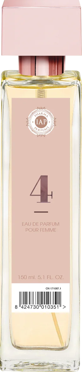 Apa de parfum pentru femei Nr. 4, 150ml, IAP Pharma
