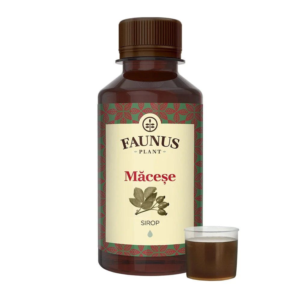 Sirop de Macese pentru imunitate, 200ml, Faunus Plant