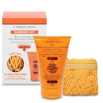 L'Erbolario Crema acceleratoare SPF15 125ml + Geanta cadou