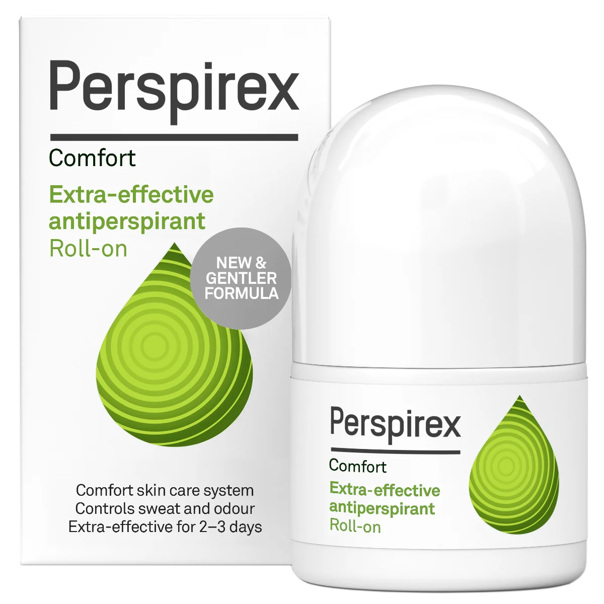 Antiperspirant roll-on Comfort, 20ml, Perspirex