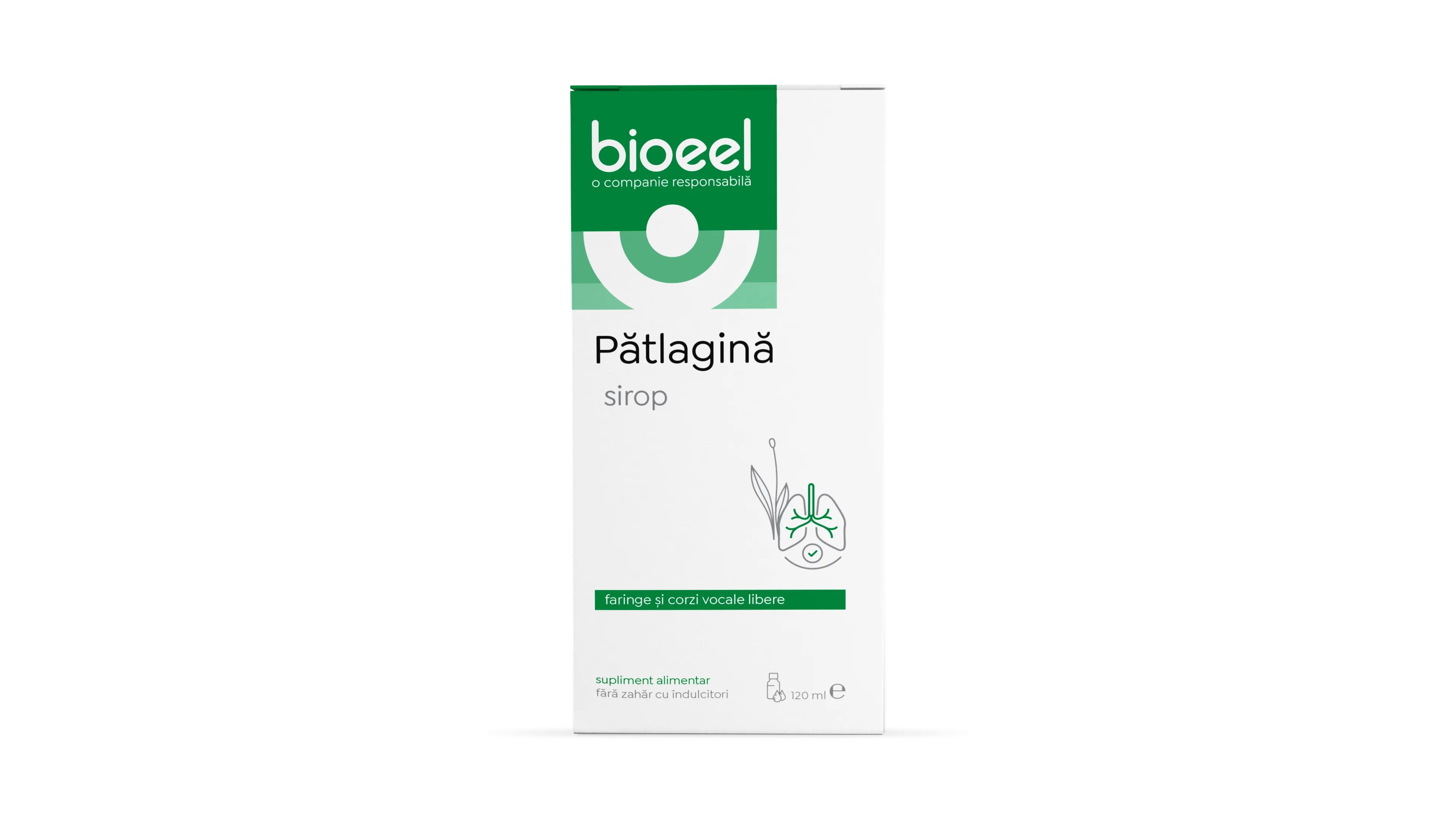 Sirop de patlagina, 120ml, Bioeel 