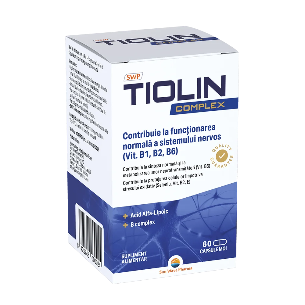 Tiolin Complex, 60 capsule, Sun Wave Pharma
