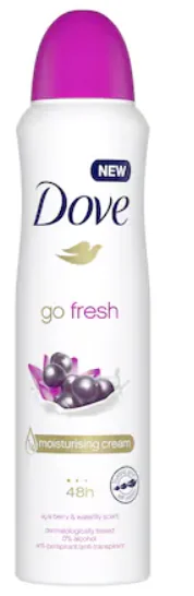 Deodorant spray Acai Berry & Waterlily, 150ml, Dove