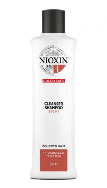 Sampon impotriva caderii puternice a parului vopsit System 4, 300ml, Nioxin