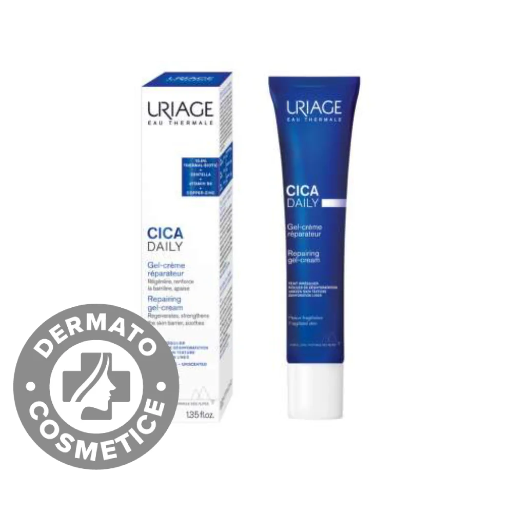 Gel-crema pentru pielea fragilia Bariederm Cica Daily, 40ml, Uriage