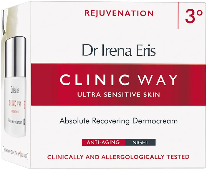 Crema de noapte anti-aging netezire Clinic Way 3°, 50ml, Dr. Irena Eris 