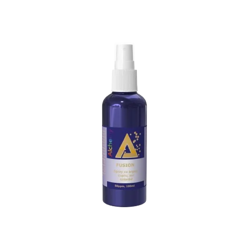 Sinergie de argint, cupru si aur coloidal Germ Stop 50ppm, 480ml, Alchemy 