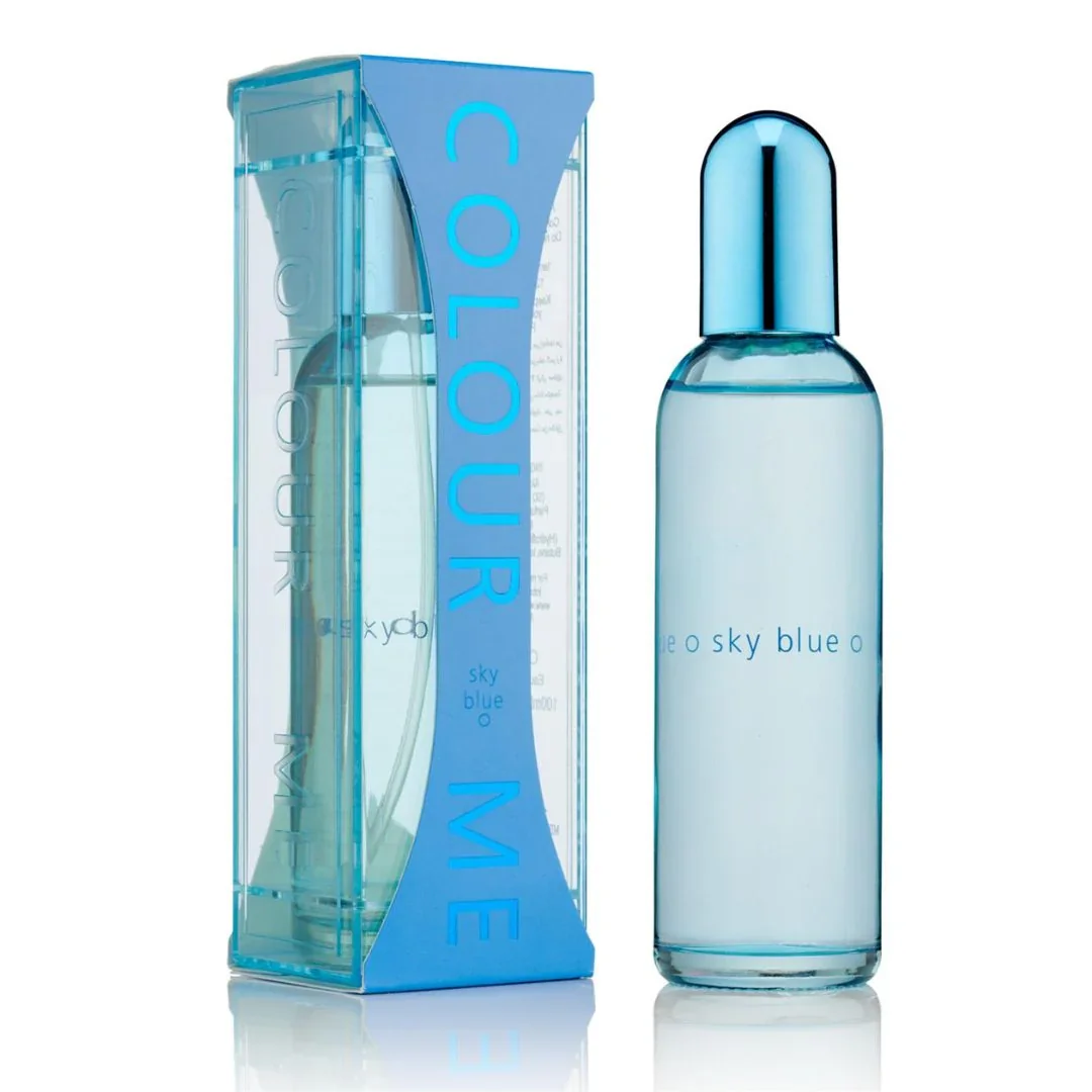 Apa de parfum de dama Sky Blue Colour Me, 100ml, Milton-Lloyd Fragrances