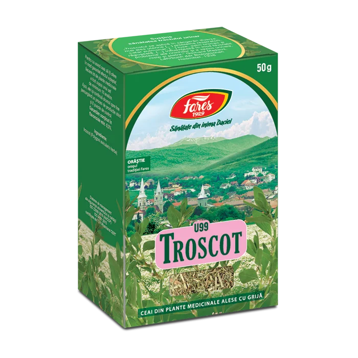 Ceai Troscot iarba U99, 50g, Fares
