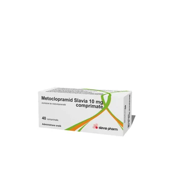 Metoclopramid 10mg, 40 comprimate, Slavia Pharm