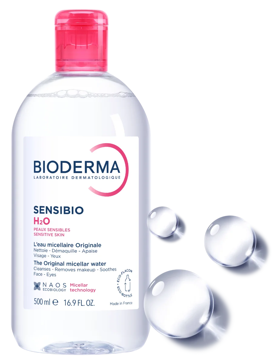 Solutie micelara Sensibio H2O, 500ml, Bioderma 