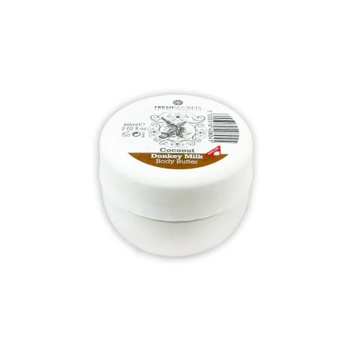 Unt de corp cu lapte de magarita si ulei de cocos, 60ml, Fresh Secrets