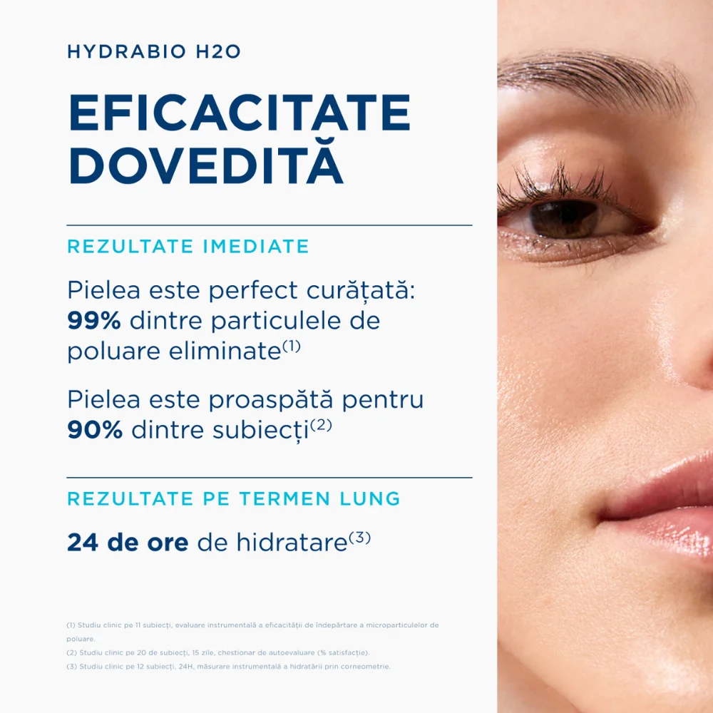 Apa micelara hidratanta Hydrabio H2O, 100ml, Bioderma