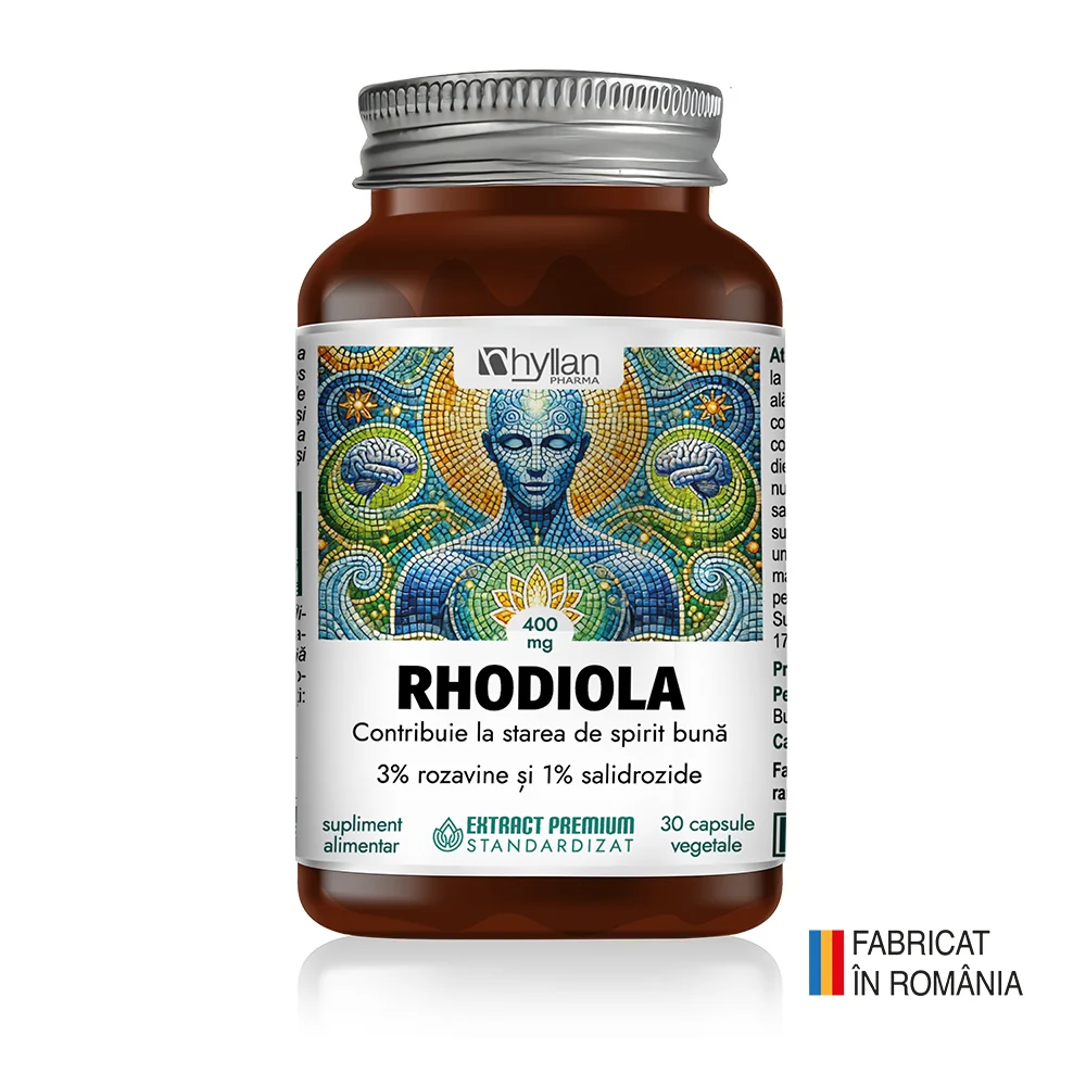 Rhodiola, 30 capsule vegetale, Hyllan Pharma
