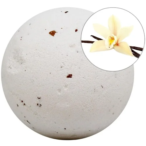 Bomba de baie efervescenta cu parfum de Vanilie, 140g, LabNatur