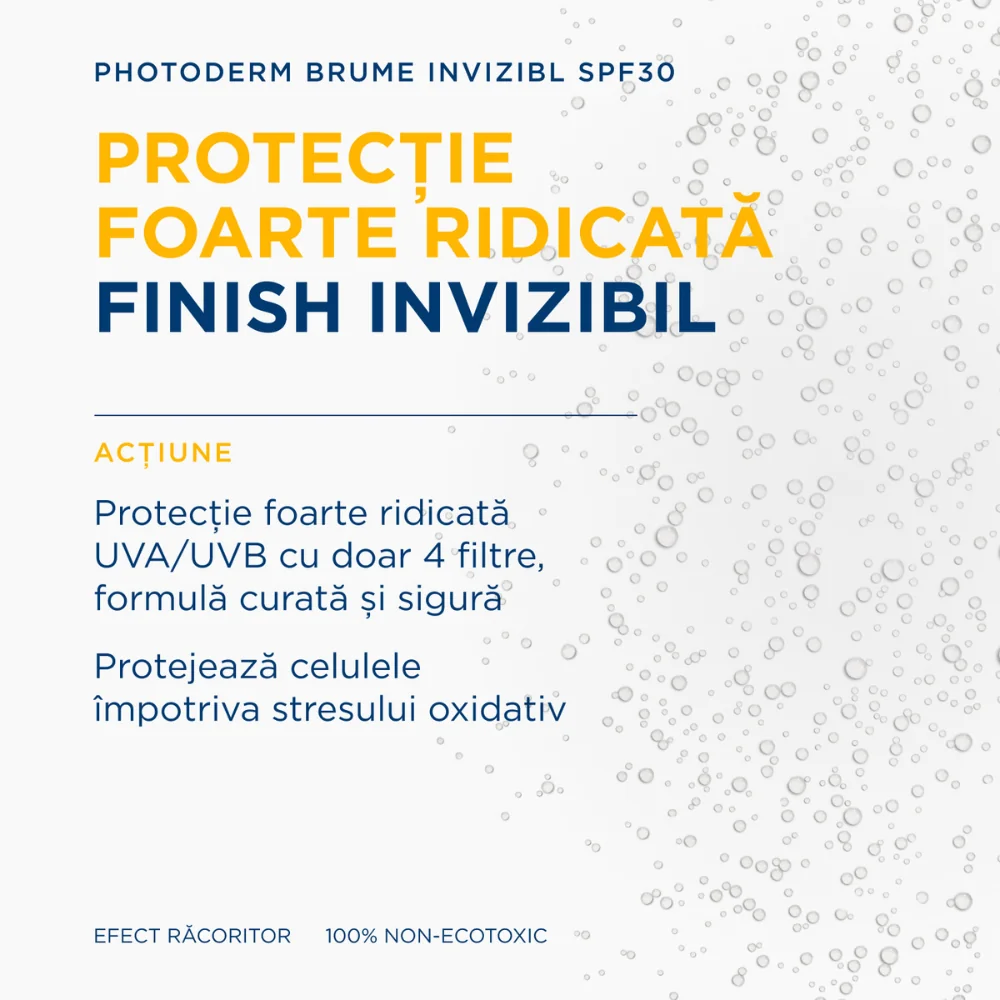 Spray invizibil Photoderm Brume SPF30, 150ml, Bioderma