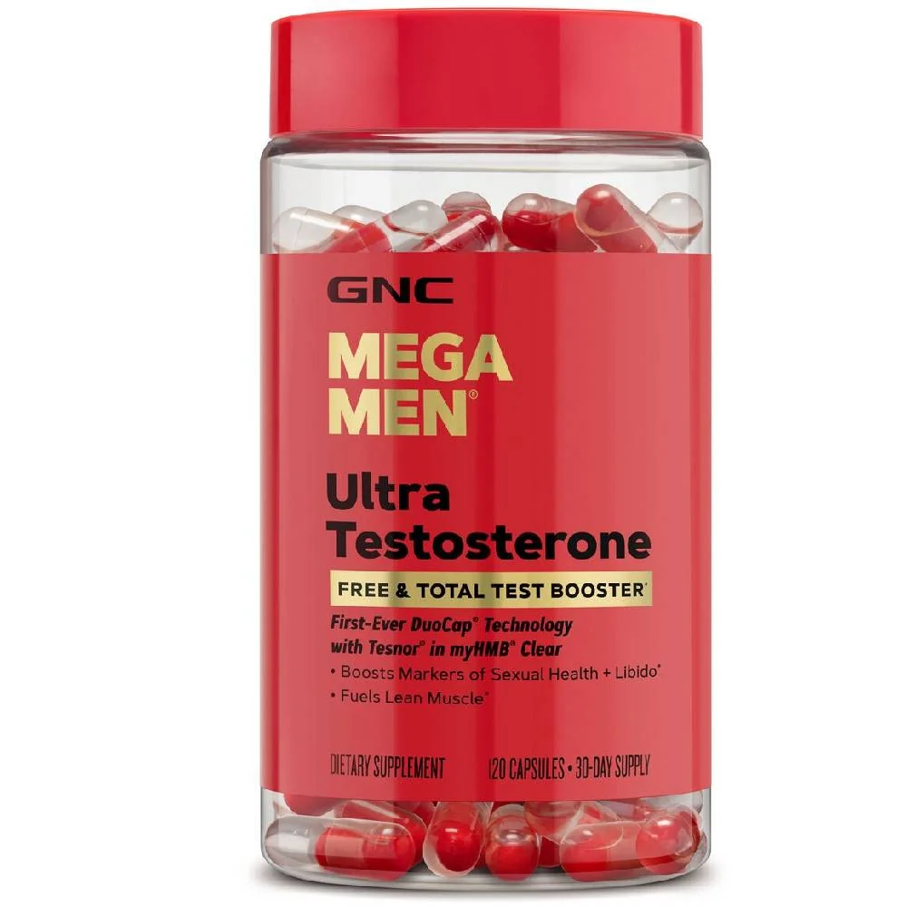 Formula avansata pentru cresterea testosteronului liber si total Ultra Testosterone, 120 capsule, GNC 