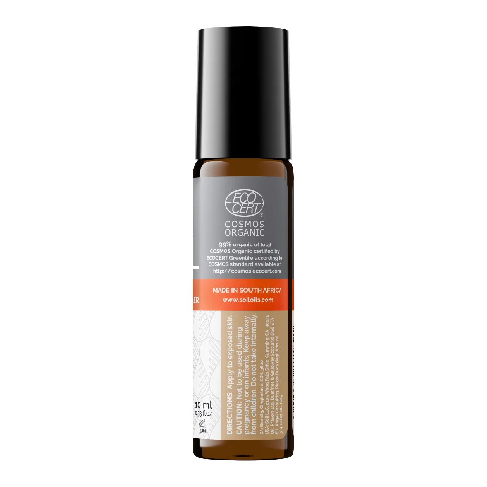 Roll-on cu uleiuri esentiale Ecocert anti-insecte Bug Away, 10ml, Soil
