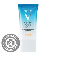 Fluid hidratant 72h cu acid hialuronic SPF50+ Minéral 89, 50ml, Vichy