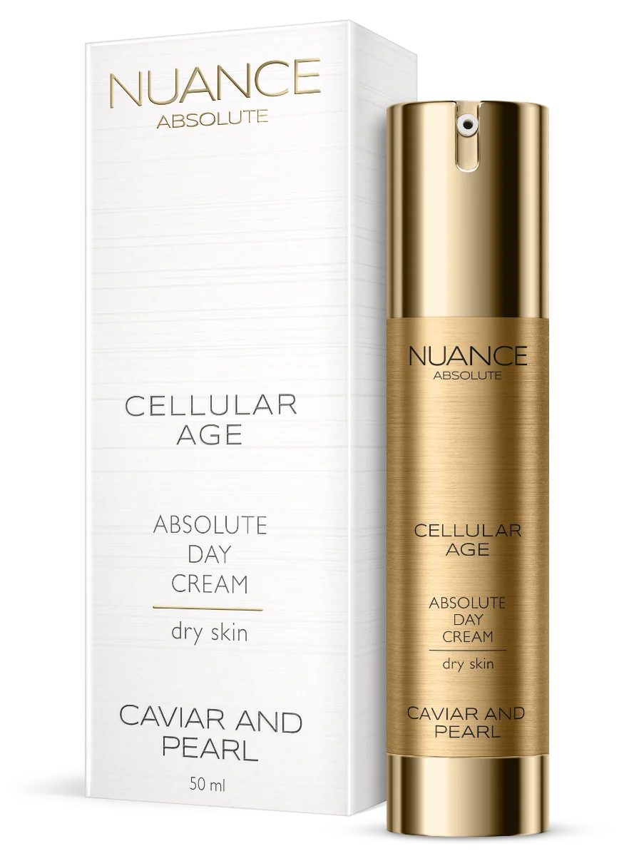 Crema de zi pentru ten uscat Caviar and Pearl, 50ml, Nuance