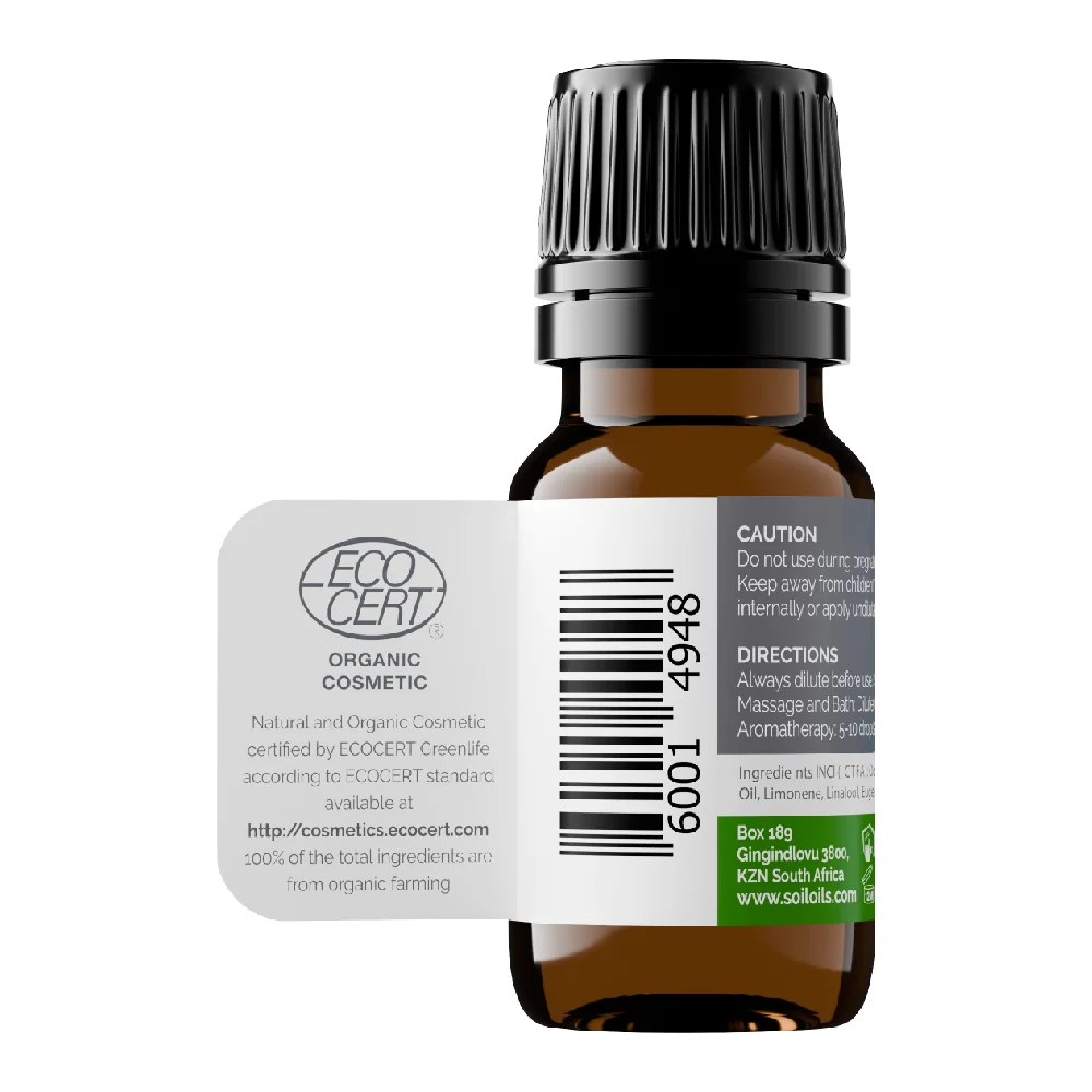 Ulei esential Basil- Busuioc 100% Organic, 10ml, Soil