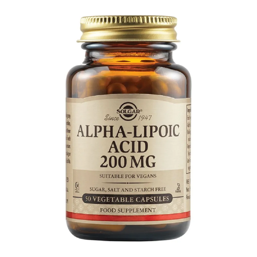 Acid Alfa-lipoic, 50 capsule, Solgar