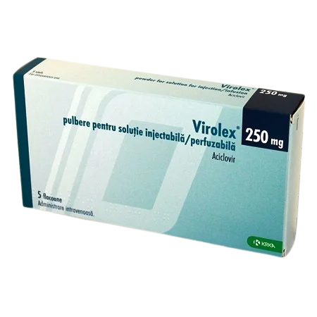 Virolex 250mg, 5 fiole, KRKA