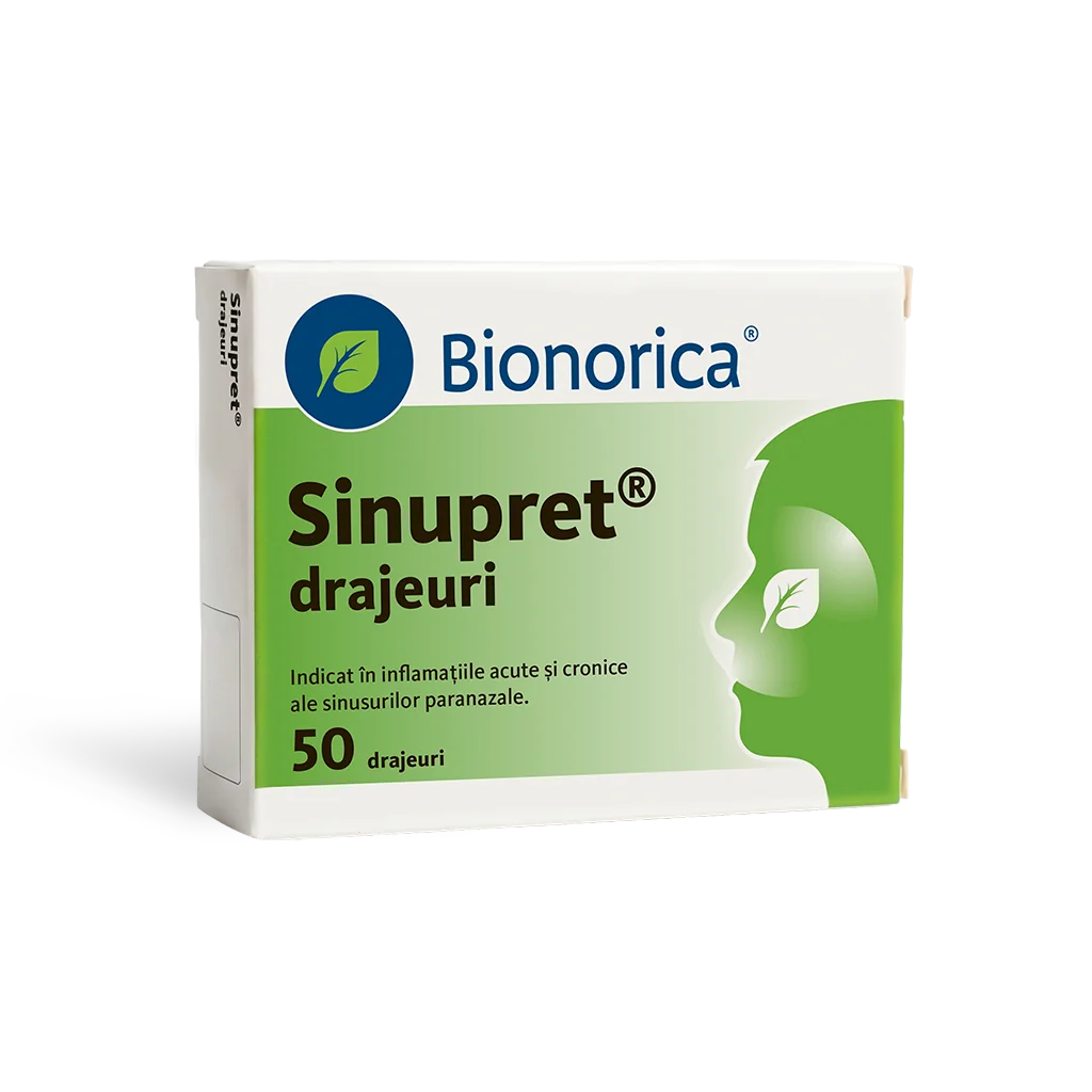Sinupret, 50 drajeuri, Bionorica