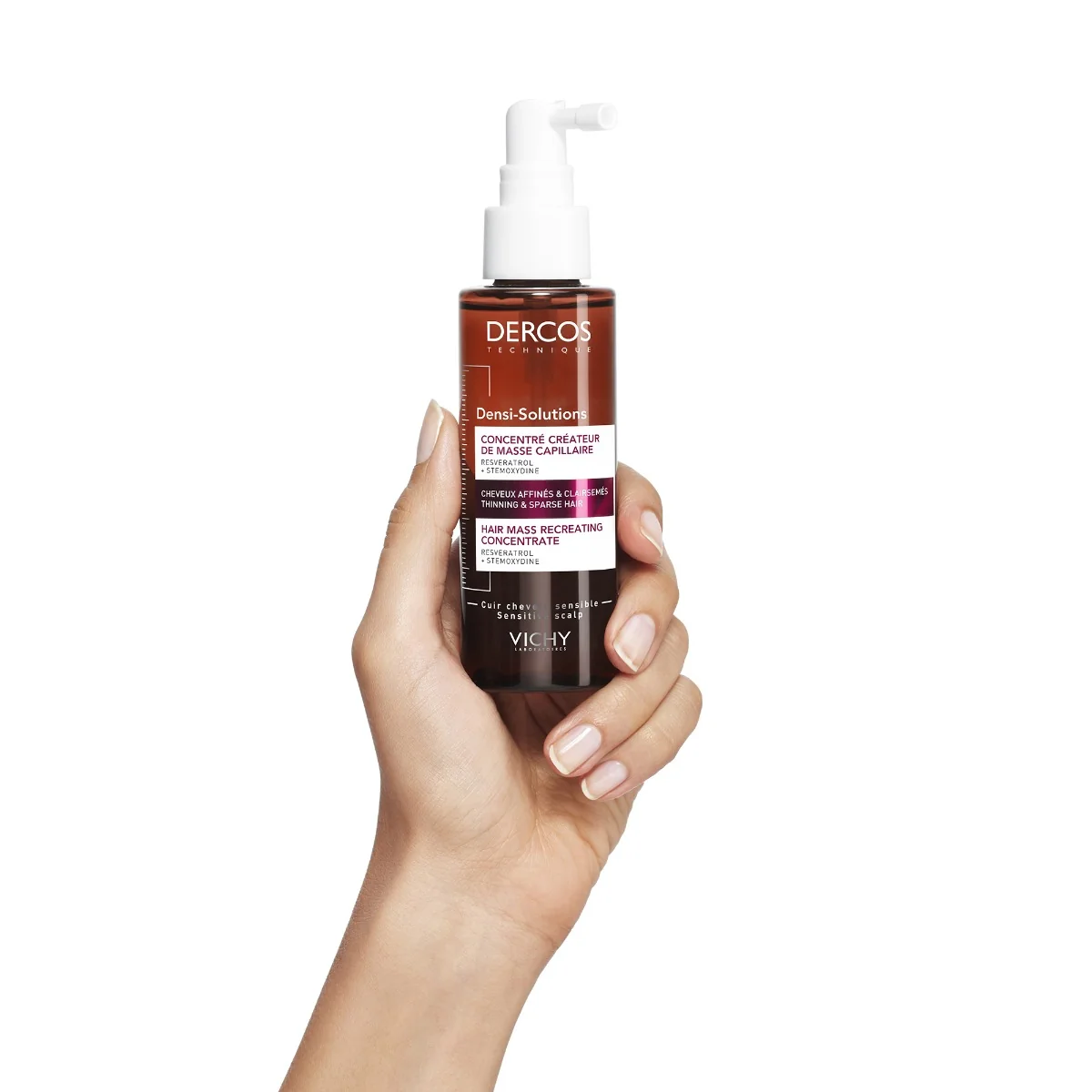 Tratament pentru parul slabit cu efect de densificare Densi-Solutions Dercos, 100ml, Vichy